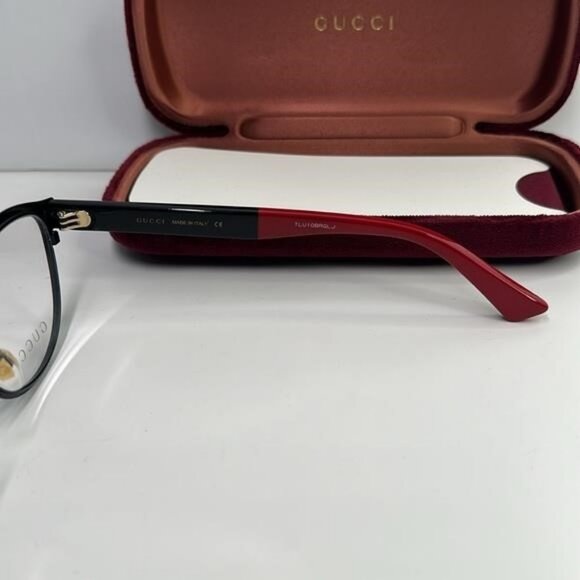 Gucci Black Classic Eyewear Frames - Picture 2 of 11